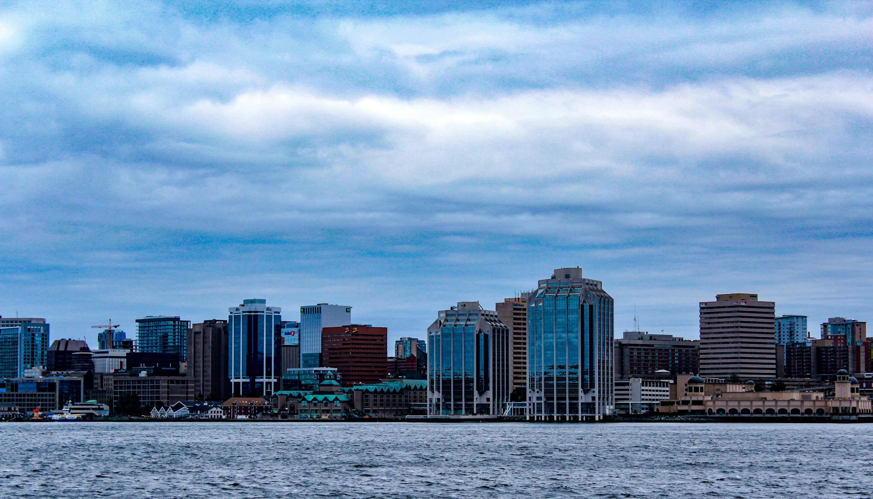 Halifax waterfront in Nova Scotia